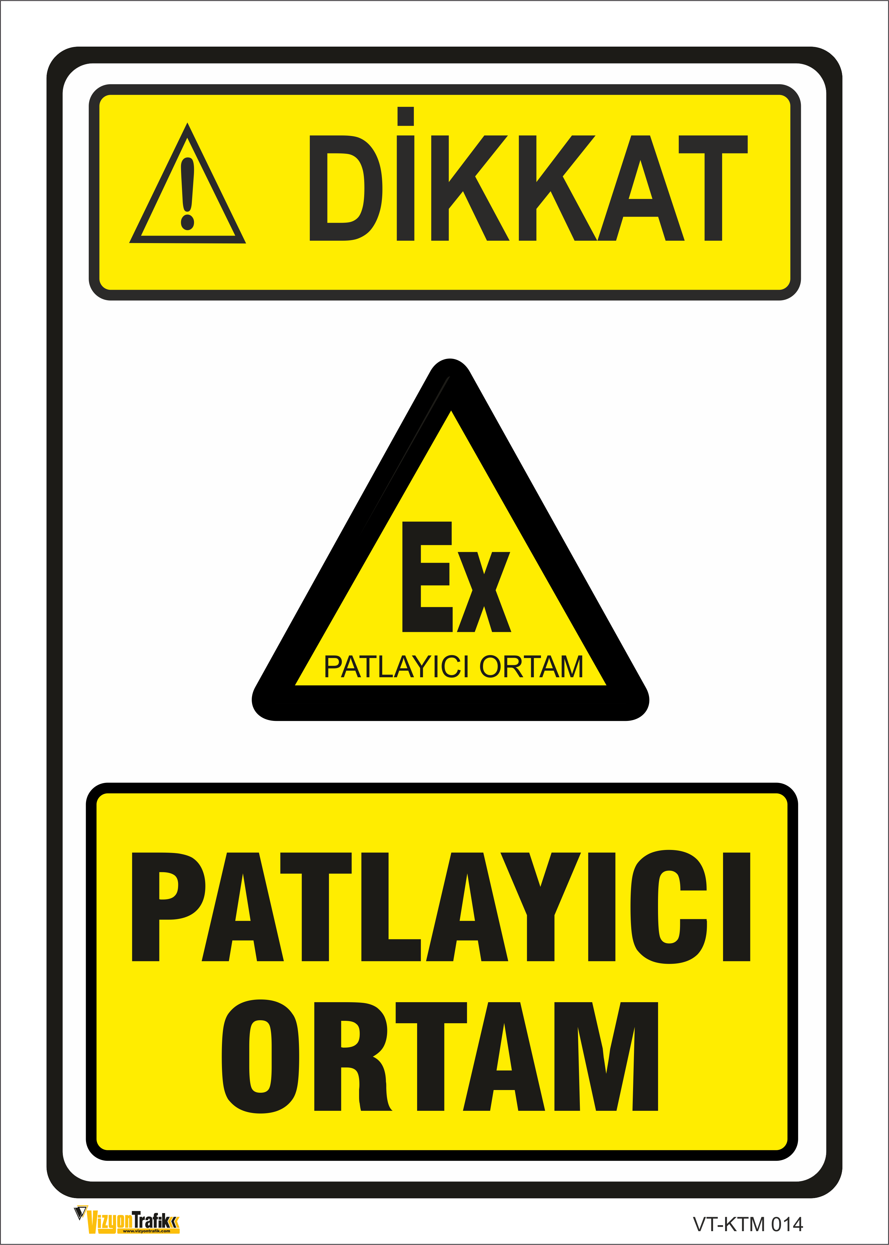 PATLAYICI ORTAM LEVHASI